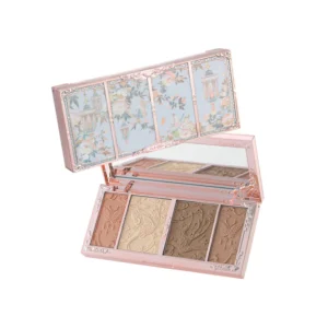 Butterfly Cloud Collar Embossed Highlight & Contour Palette - 图片 2