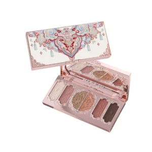 Butterfly Cloud Collar Embossed Six-Color Makeup Palette - 图片 2