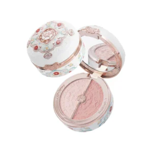 Butterfly Cloud Collar Rouge Box Highlighting & Blush Duo Powder - 图片 2