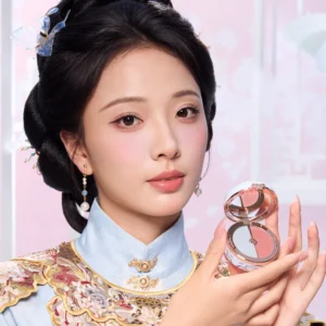 Butterfly Cloud Collar Rouge Box Highlighting & Blush Duo Powder - 图片 13