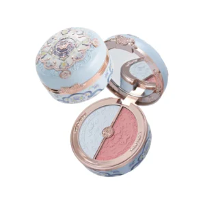 Butterfly Cloud Collar Rouge Box Highlighting & Blush Duo Powder - 图片 8