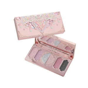 Butterfly Cloud Collar Embossed Six-Color Makeup Palette - 图片 8