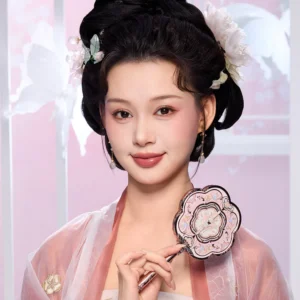 Butterfly Cloud Collar Hand Mirror - 图片 4