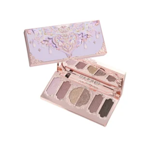 Butterfly Cloud Collar Embossed Six-Color Makeup Palette - 图片 13