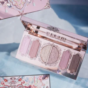 Butterfly Cloud Collar Embossed Six-Color Makeup Palette - 图片 17