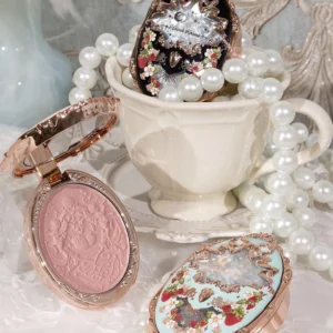 Strawberry Rococo Embossed Blush