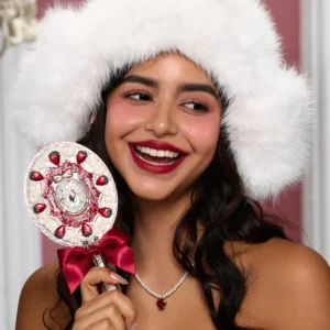 Strawberry Cupid Hand Mirror - 图片 3