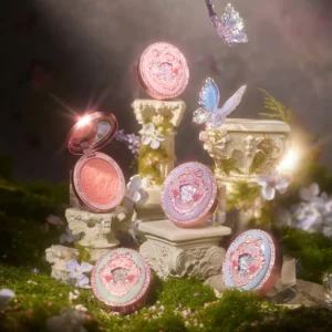 Midsummer Fairytales Velvet Embossed Blush