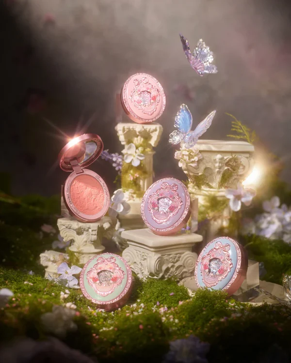 Midsummer Fairytales Velvet Embossed Blush