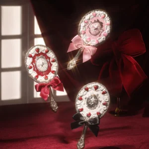 Strawberry Cupid Hand Mirror